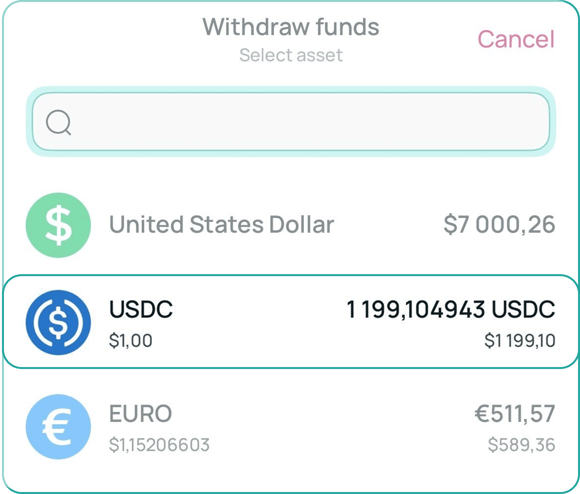 2. Pick your crypto 💰